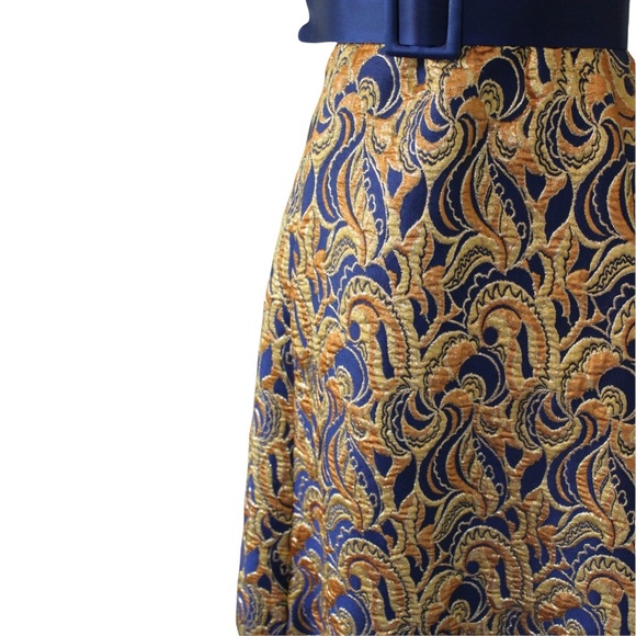 VINTAGE 1960s Malcolm Starr 3-piece Dress, Jacket + Belt - Size M/L - Picture 8 of 13